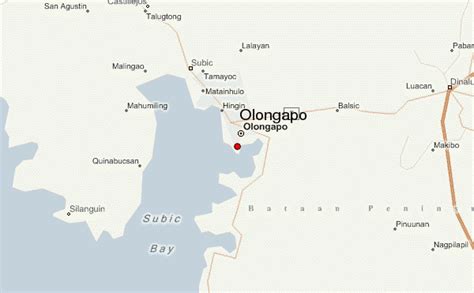 olongapo city map|olongapo city 1981.